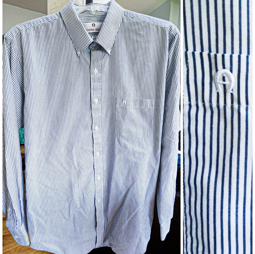Etienne Aigner button down size 17.5 34/35 -30% off 2 or more items